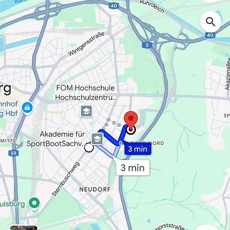 Apartment - Modern Space 3-bedroom With Balcony Bbq & Parking I 3 X Kingsize Bed I 10 Mins Central Station I Big Tv I Free Candies - Duisburg